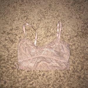 pink bralette- S
